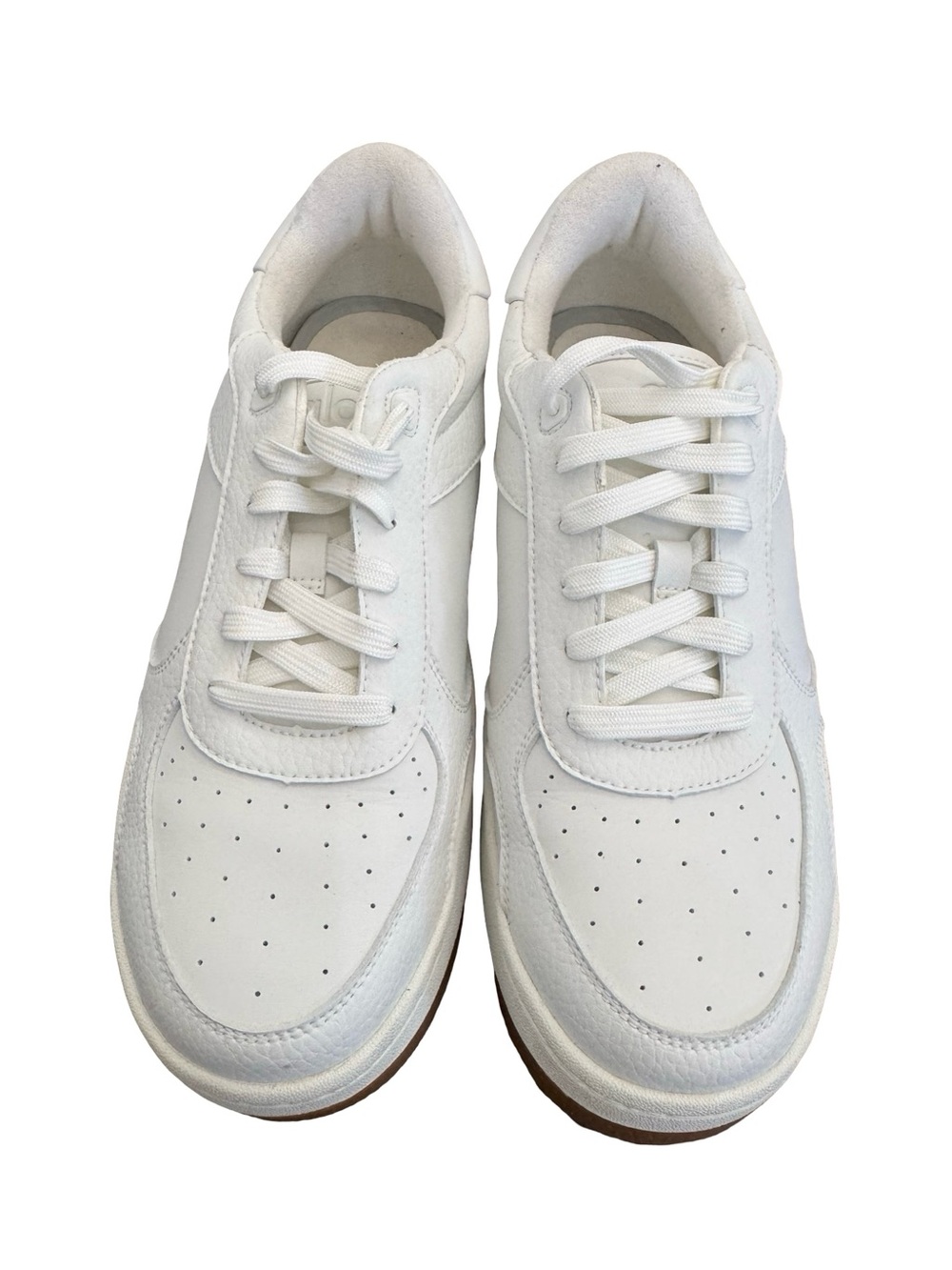 ALO Yoga Women’s White Low-Top Athletic Sneakers Size 10